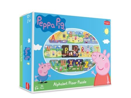 peppa pig alphabet floor puzzle