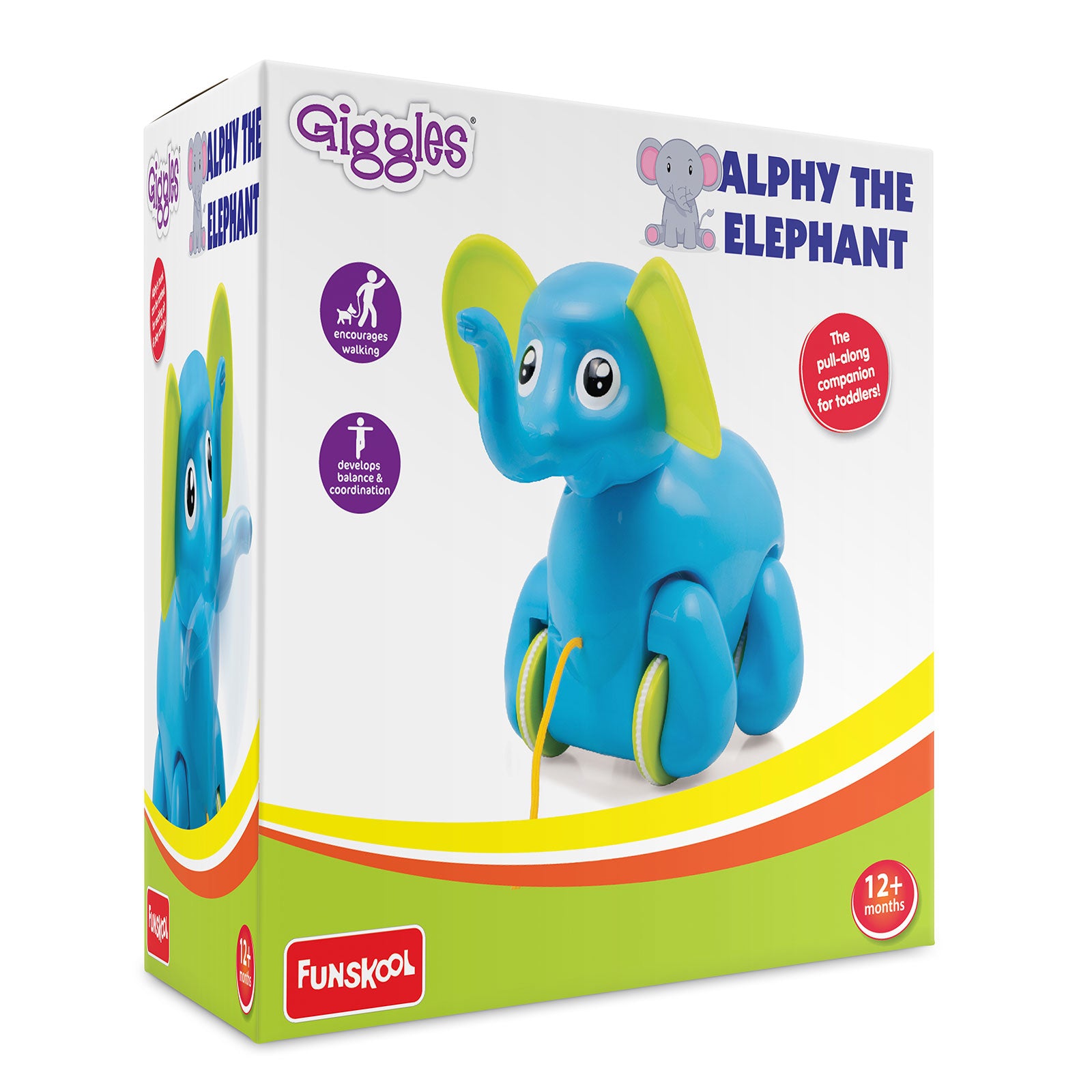 GIGGLE FUNSKOOL Alphy The Elephant