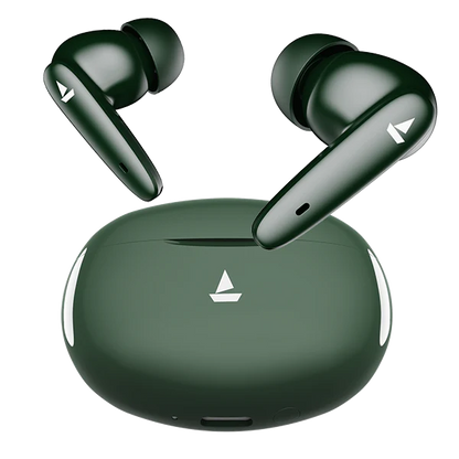  Boat Airdopes 161 Pro wireless earbuds Green