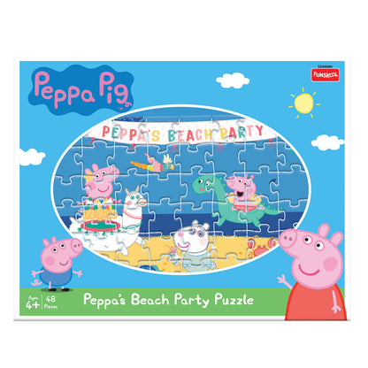 peppas beach party puzzle