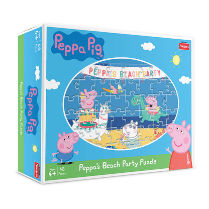 peppas beach party puzzle