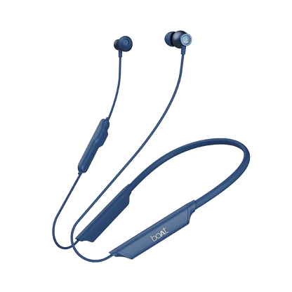 boAt Rockerz Trinity in Ear Earphones blue