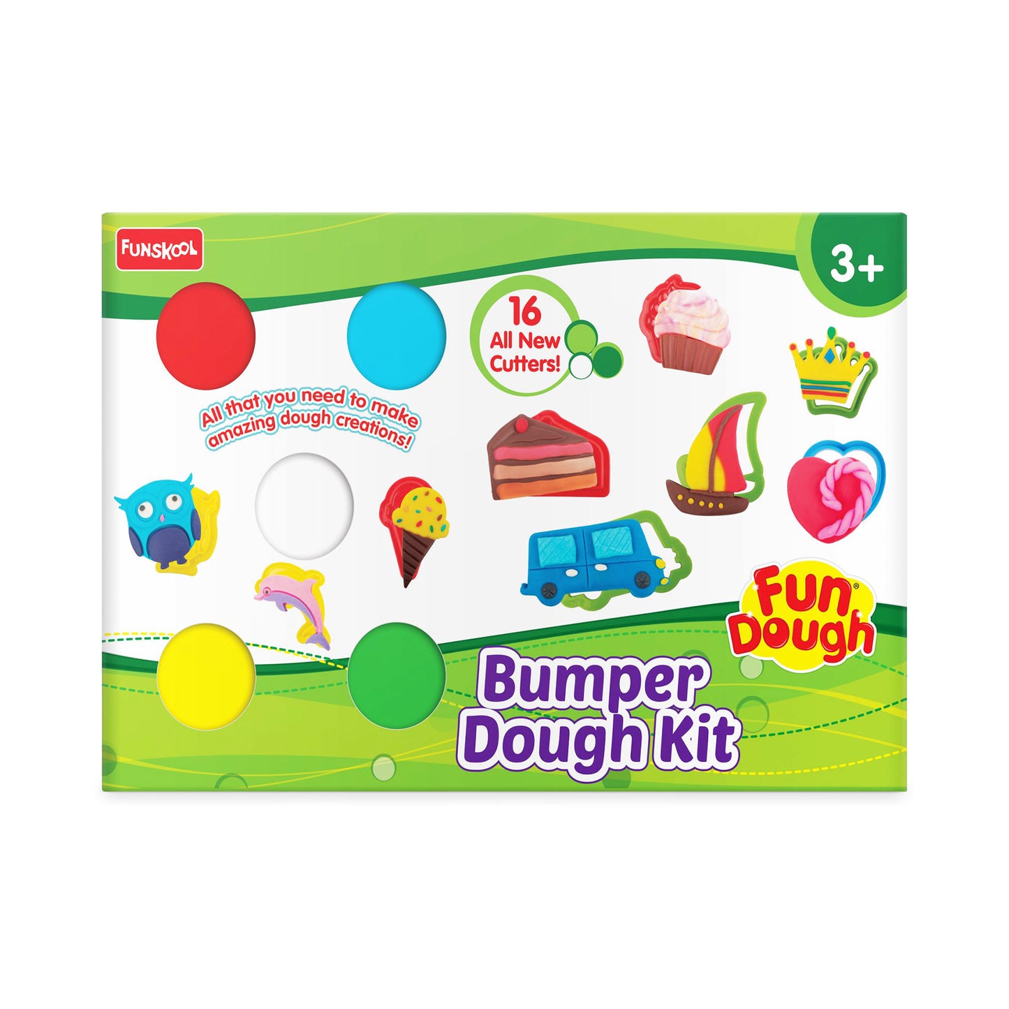 GIGGLE FUNSKOOL Bumper Dough Kit