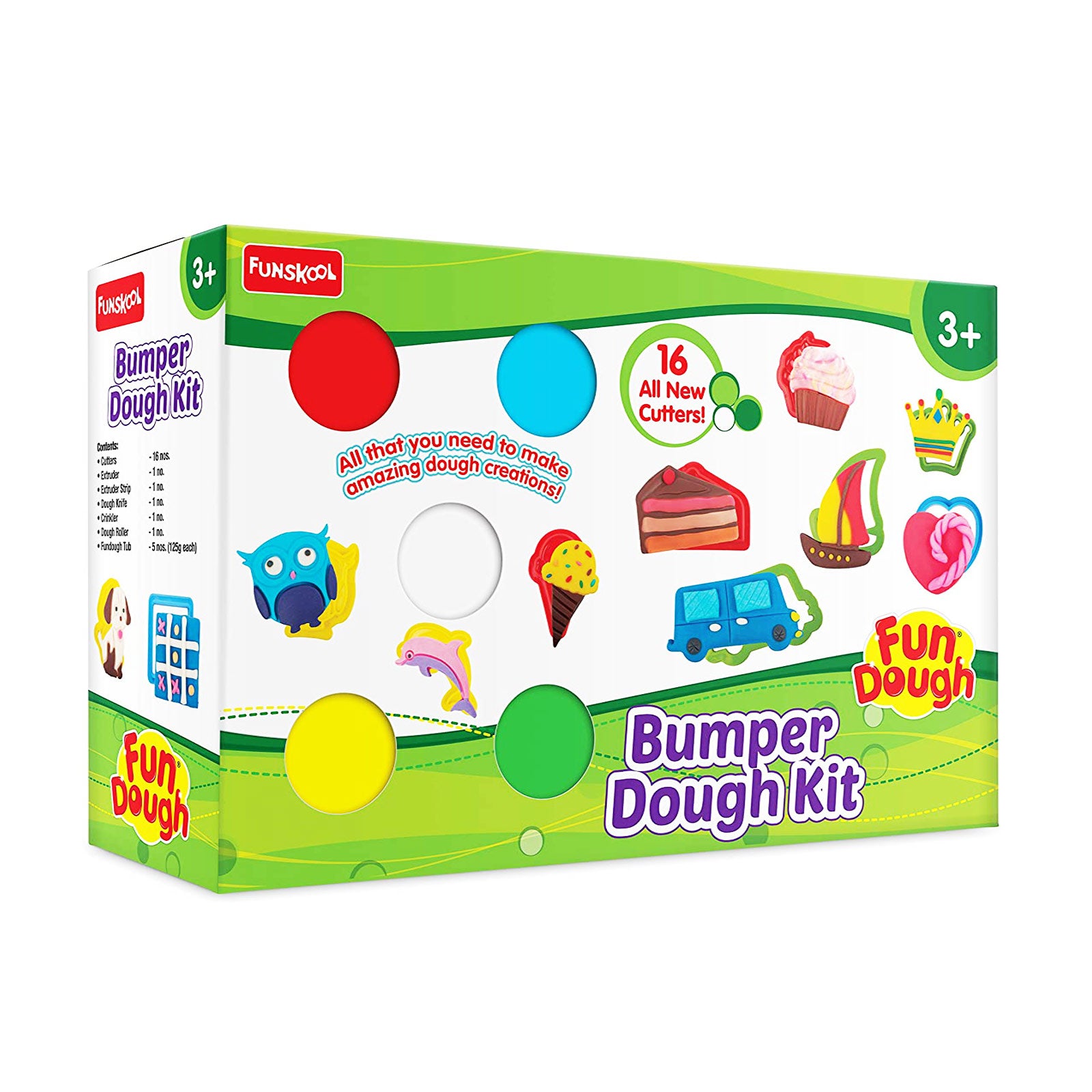 GIGGLE FUNSKOOL Bumper Dough Kit