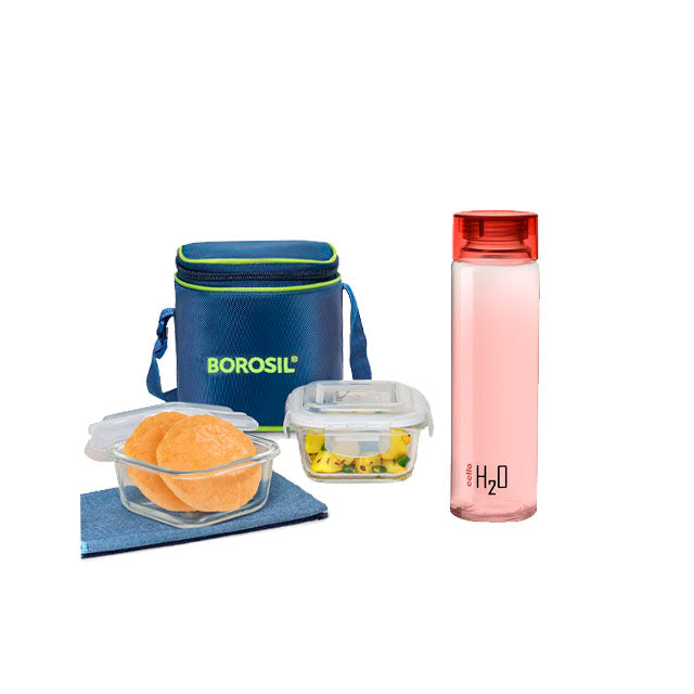 Borosil Glass Lunch Box 