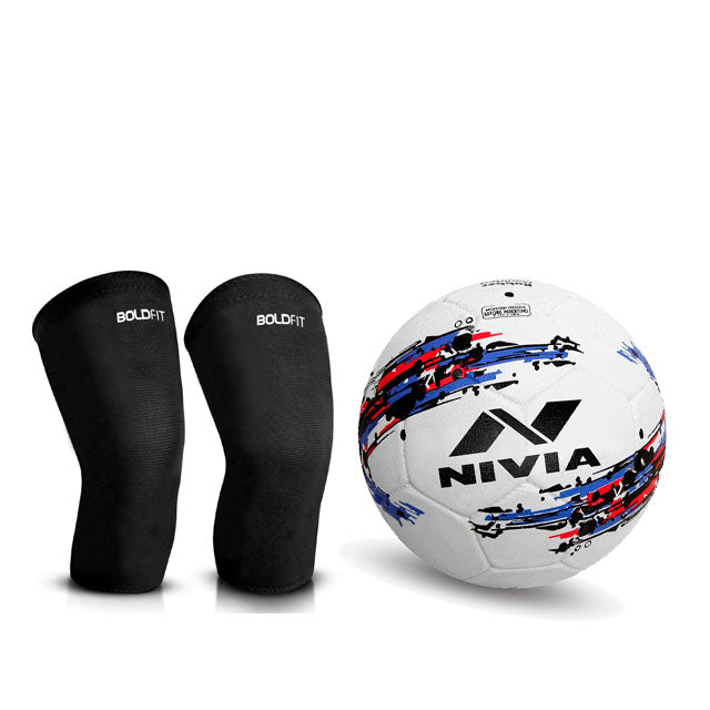 Nivia stitched football