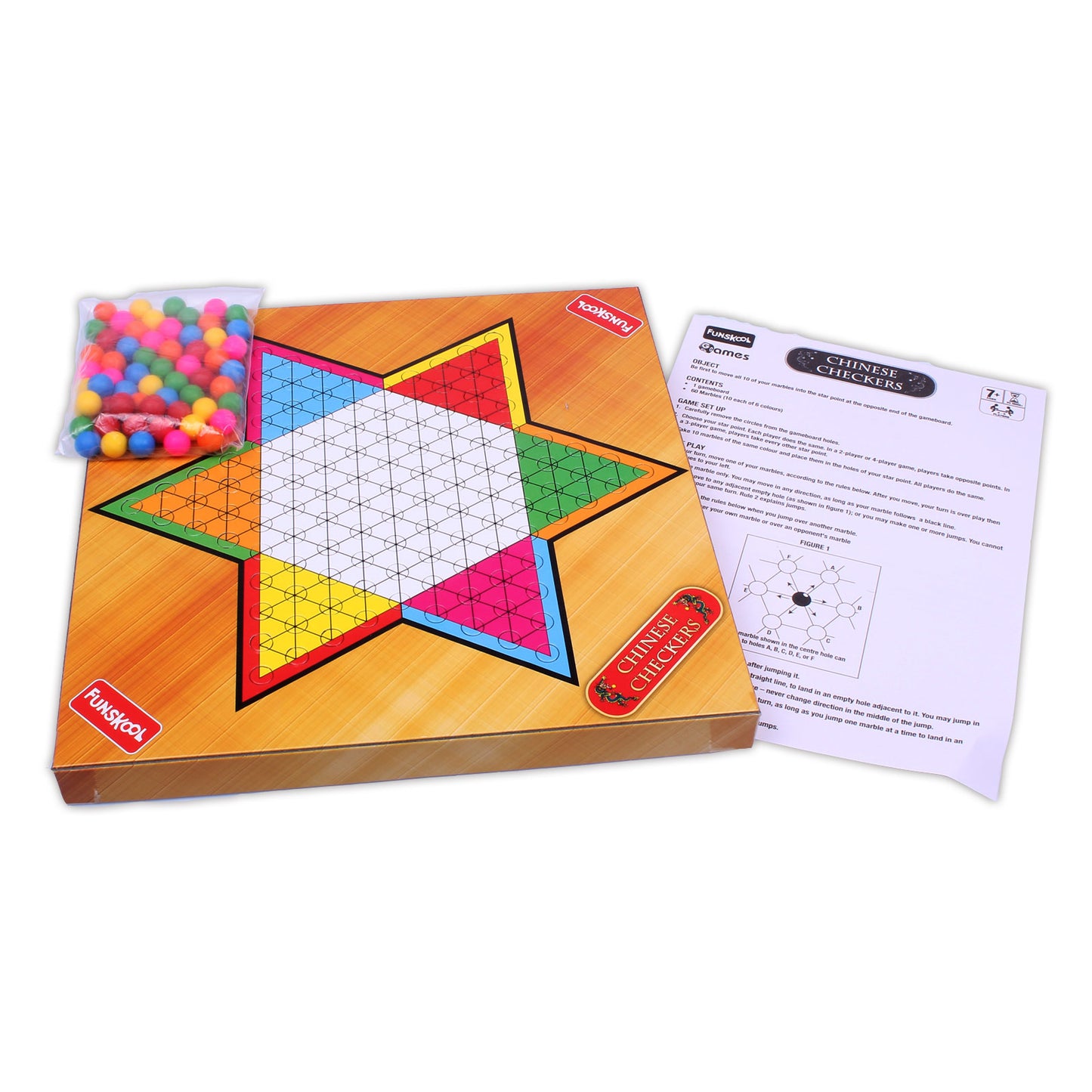 GIGGLE FUNSKOOL Chinese Checkers