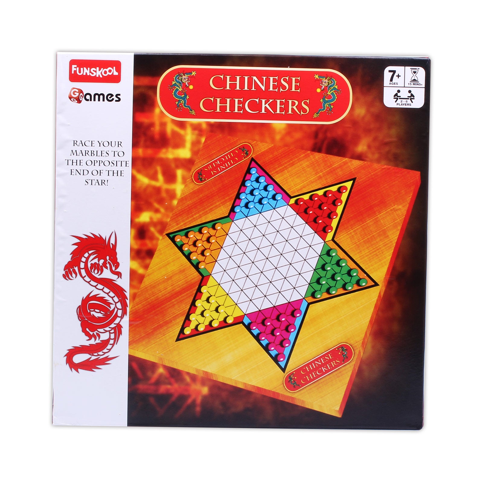 GIGGLE FUNSKOOL Chinese Checkers