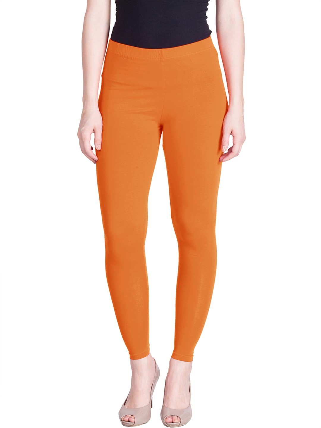 Lyra Women's Ankle  Length Leggings L-133(SUNSET)