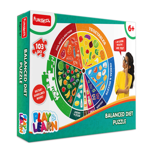 GIGGLE FUNSKOOL's Balanced Diet Puzzle
