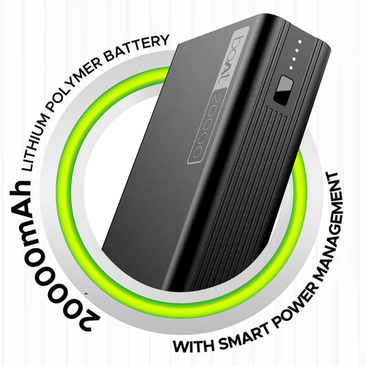  charged and connected on-the-go with the EnergyShroom PB300 Air 10000mAh Powerbank