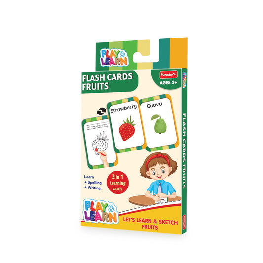 Funskool flash cards fruits for kids