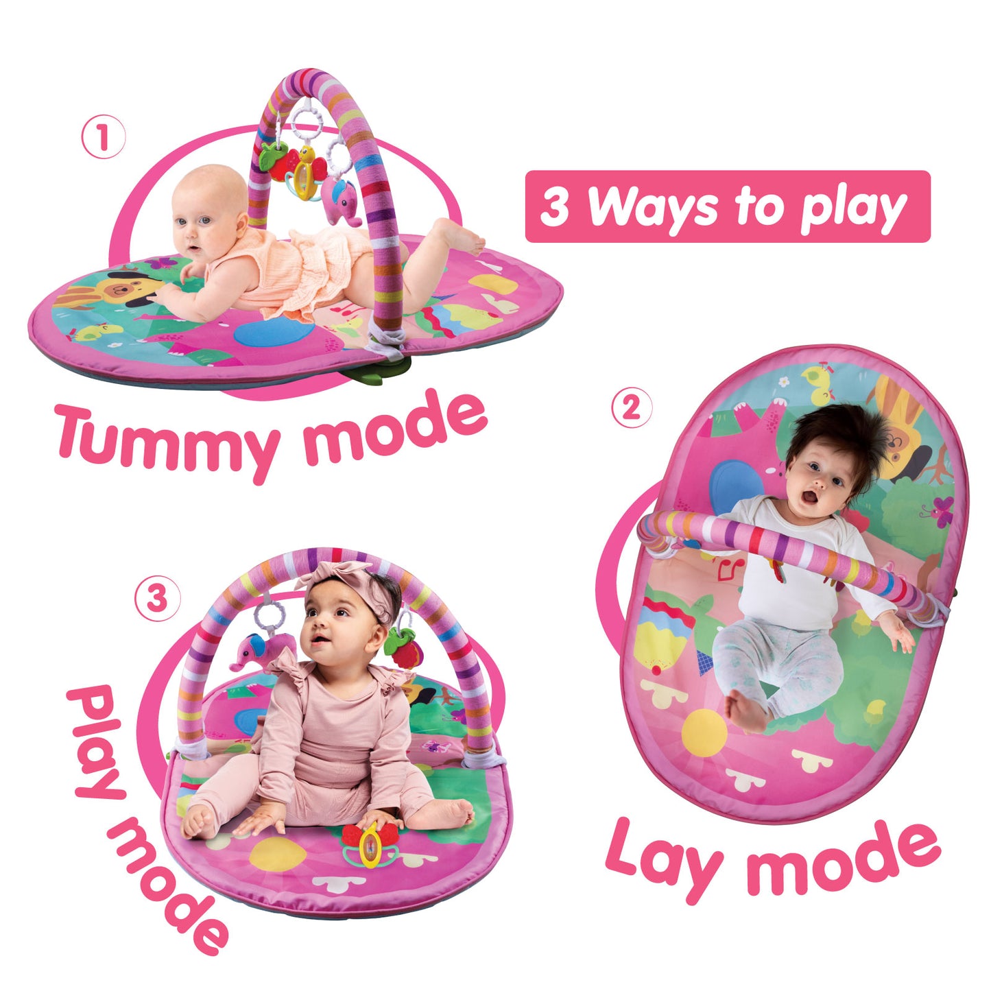 Deluxe Play gym PINK