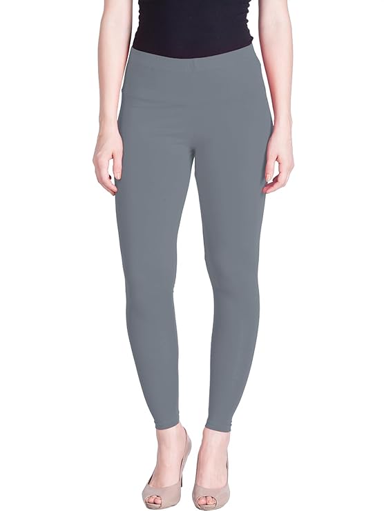 Lyra Women's  Ankle Length Leggings 153 (CLOUD GREY)