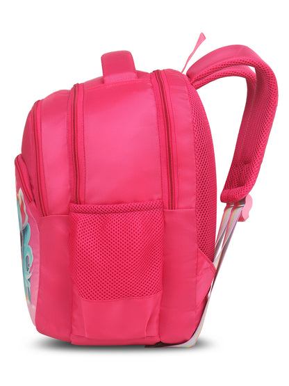 pink color school bags for girls