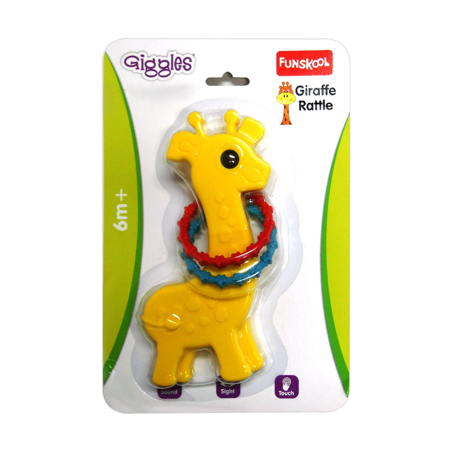 GIGGLE FUNSKOOL Baby Giraffe Rattle