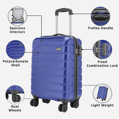 The Safari Ozone Trolley Bag is your perfect travel companion
