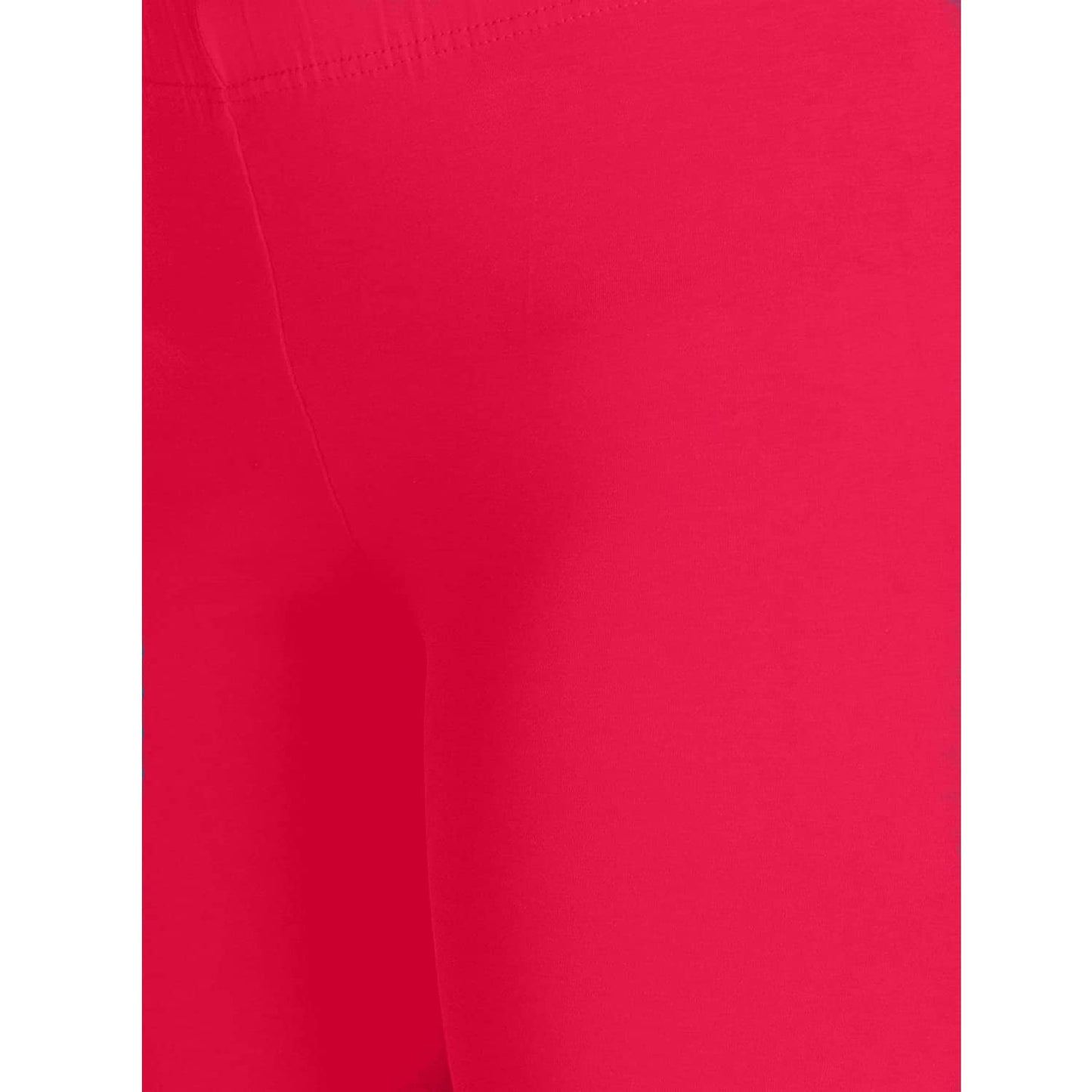 Lyra Women's Ankle  Length Leggings L-94 (TOMATO RED)