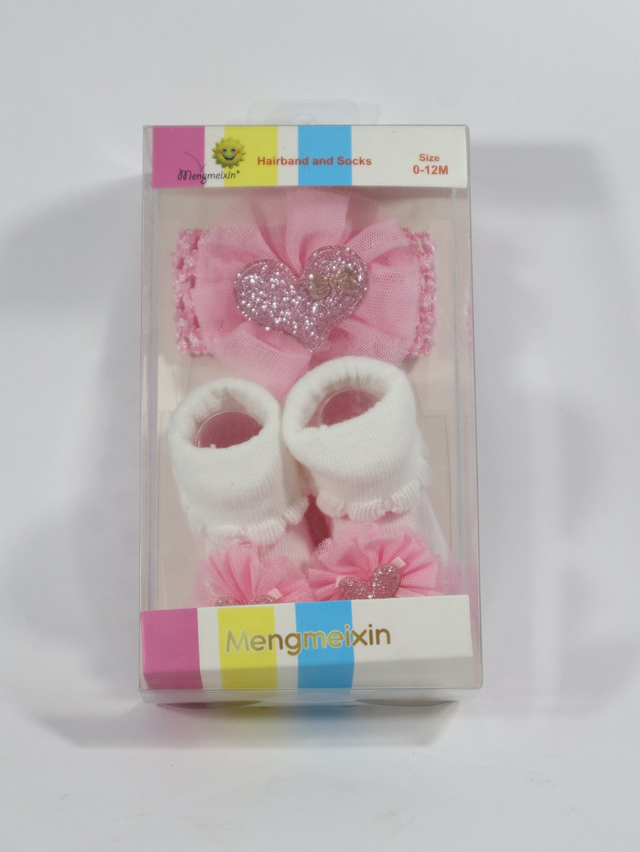 Hairband and scoks for 1to 12 months babbies