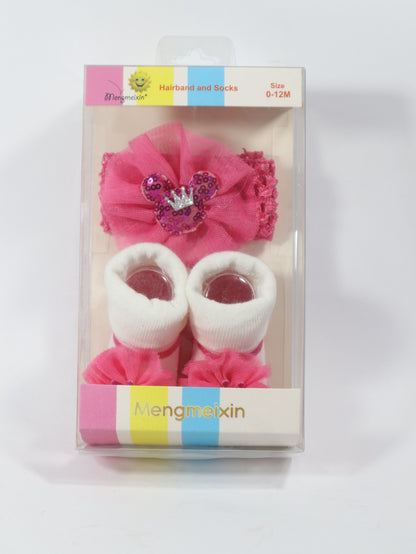 head band and cocks for new born baby