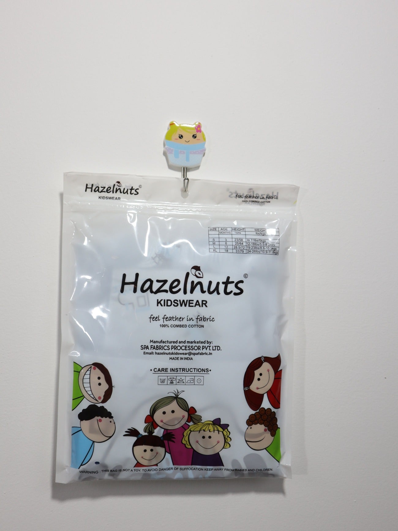 Hazelnuts KIDSWEAR Unisex Clothing sets Full Sleeve