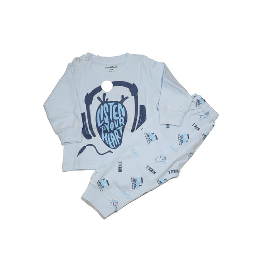 blue colour Clothing Set for Baby Boys and Girls