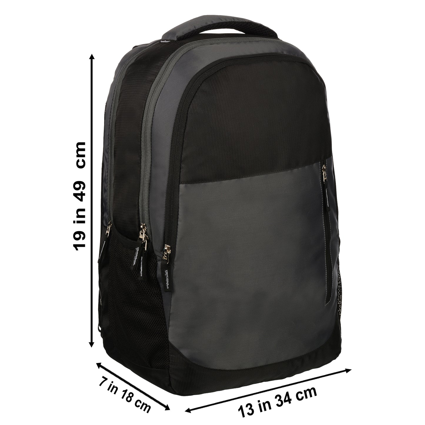 ITN 15 Unisex Nylon Polyester Backpack | Spacious Compartment Bag  | Lightweight | Ideal for professionals | Durable Backpack