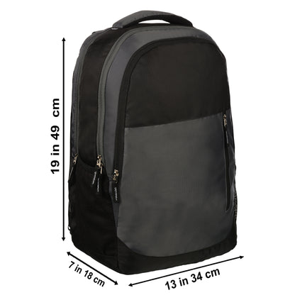 ITN 15 Unisex Nylon Polyester Backpack | Spacious Compartment Bag  | Lightweight | Ideal for professionals | Durable Backpack