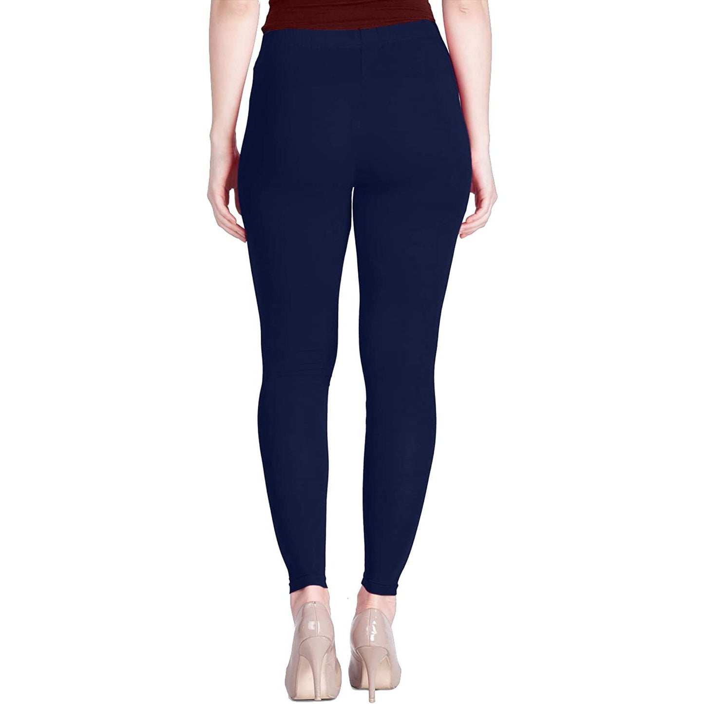 Lux  Lyra Women's  Ankle Length Leggings L-25(TRUE BLUE)