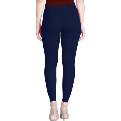 Lux  Lyra Women's  Ankle Length Leggings L-25(TRUE BLUE)