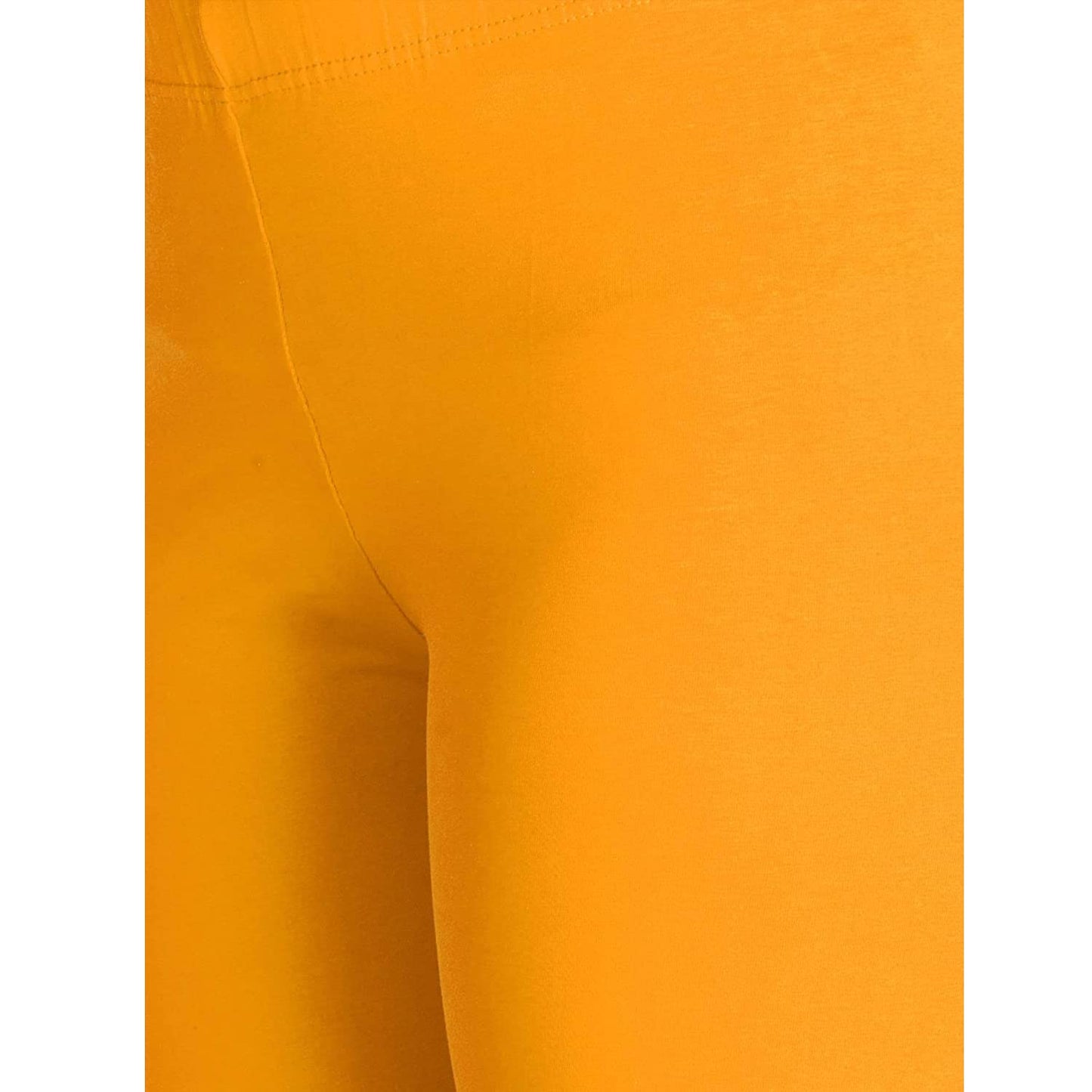 Lux Lyra Women's Ankle Length Leggings L-75(TURMERIC)