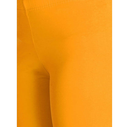 Lux Lyra Women's Ankle Length Leggings L-75(TURMERIC)