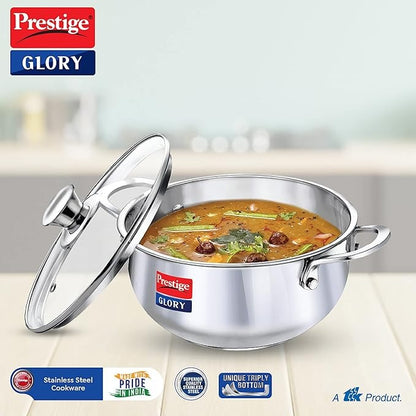 Prestige Glory Stainless Steel Cookware Kadai