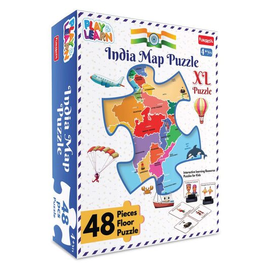 Funskool India map puzzle