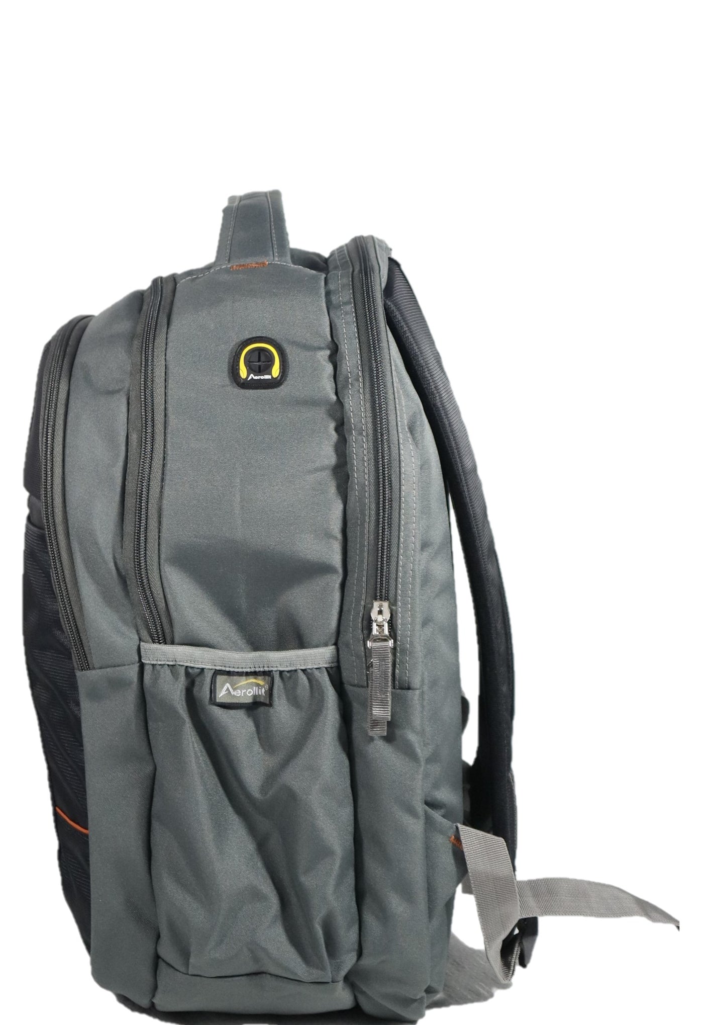 Aerollit College Bag laptop bag grey and black school bag easy zippr comforatble