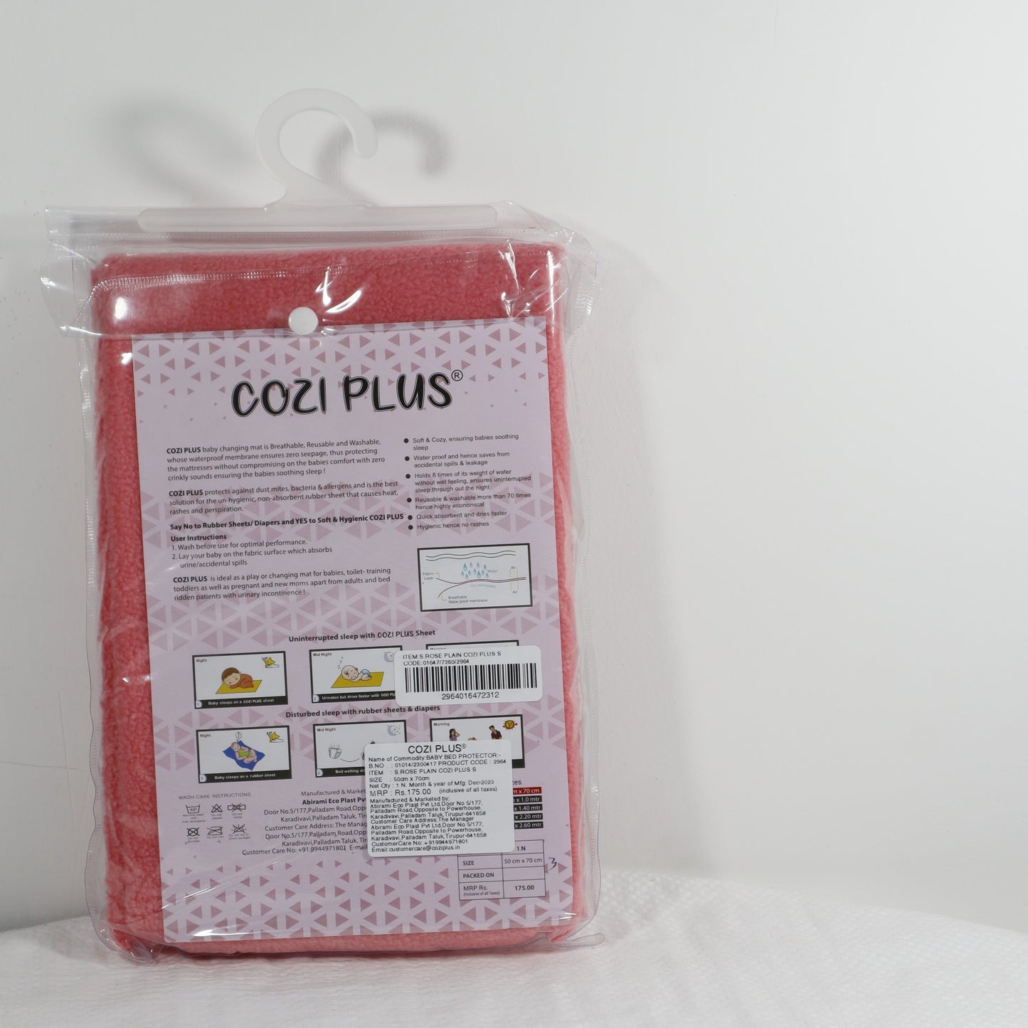 Protect your precious bundle of joy's bed with our soft and gentle COZI PLUS Baby Bed Protector