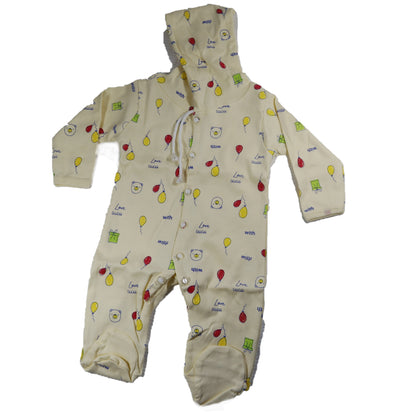 round neck sleep suit for baby