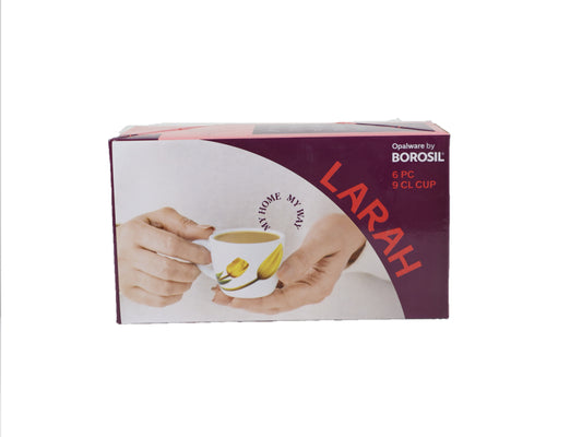  BOROSIL Niva Opalware Mug set  a must have for daily use and gifting This set of 6 mugs is designed to hold up to 240 ml 