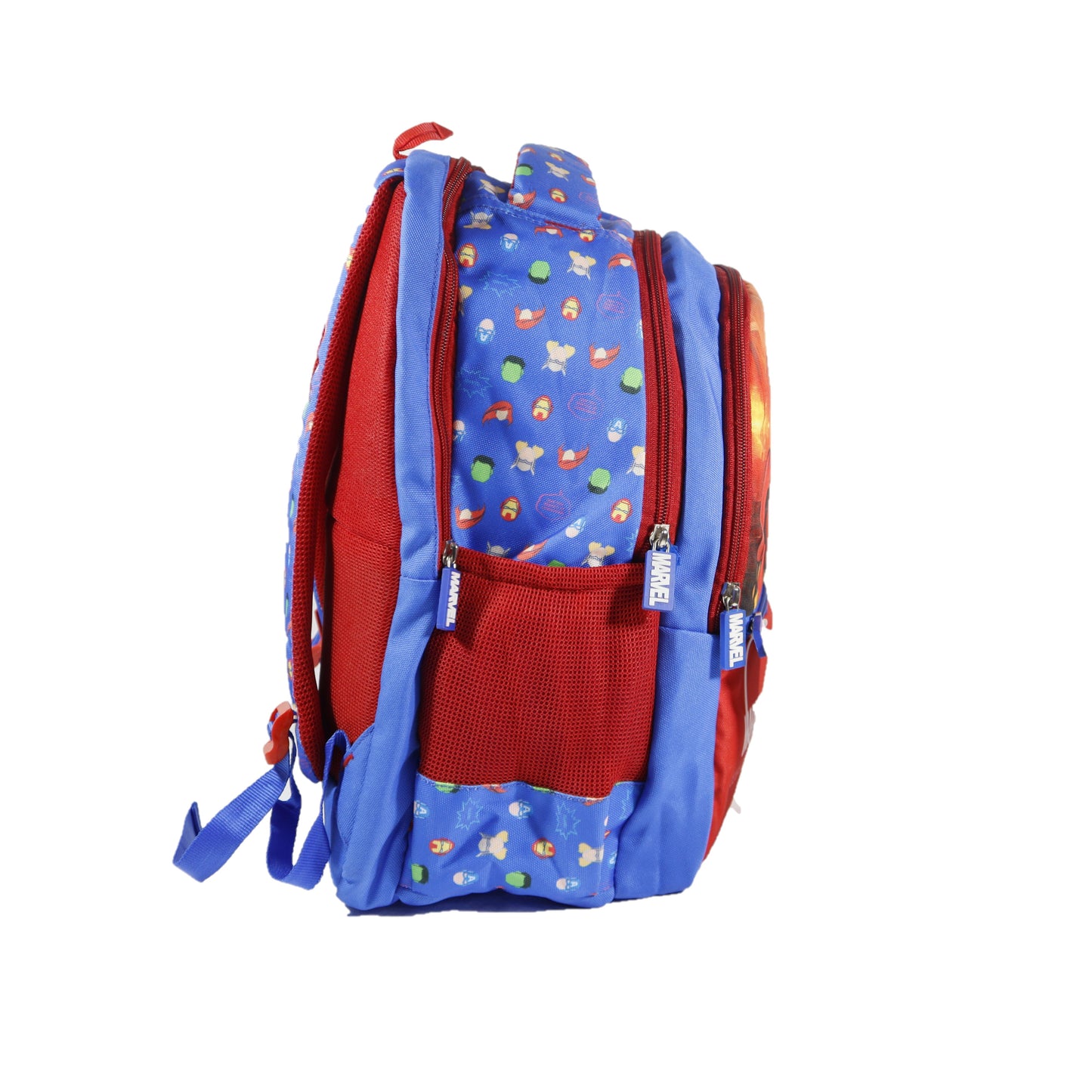 Blue and Red color school bag