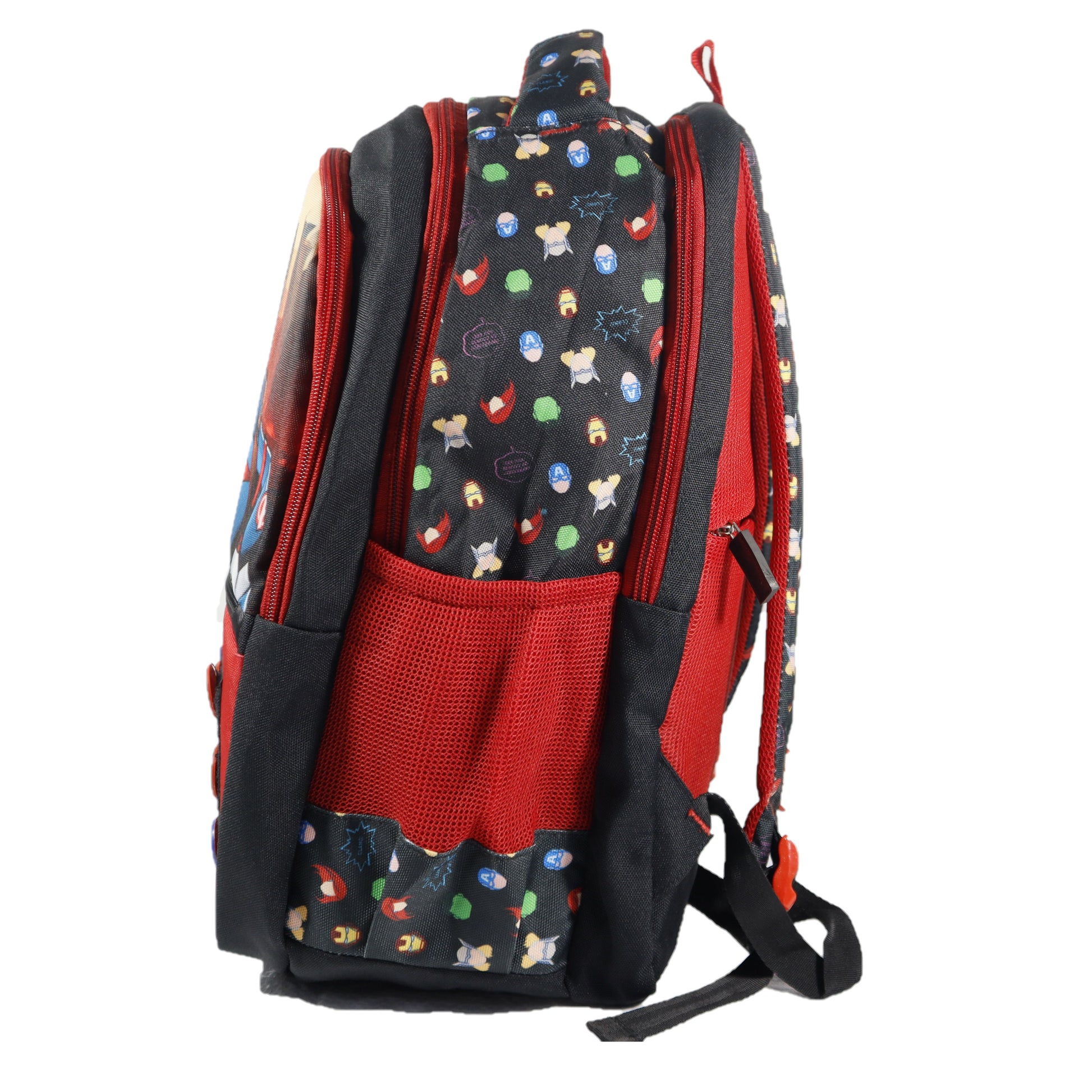 Priority Arcade&nbsp; School Bag kids 1 to 5 Class (R Blue, Red, Black)