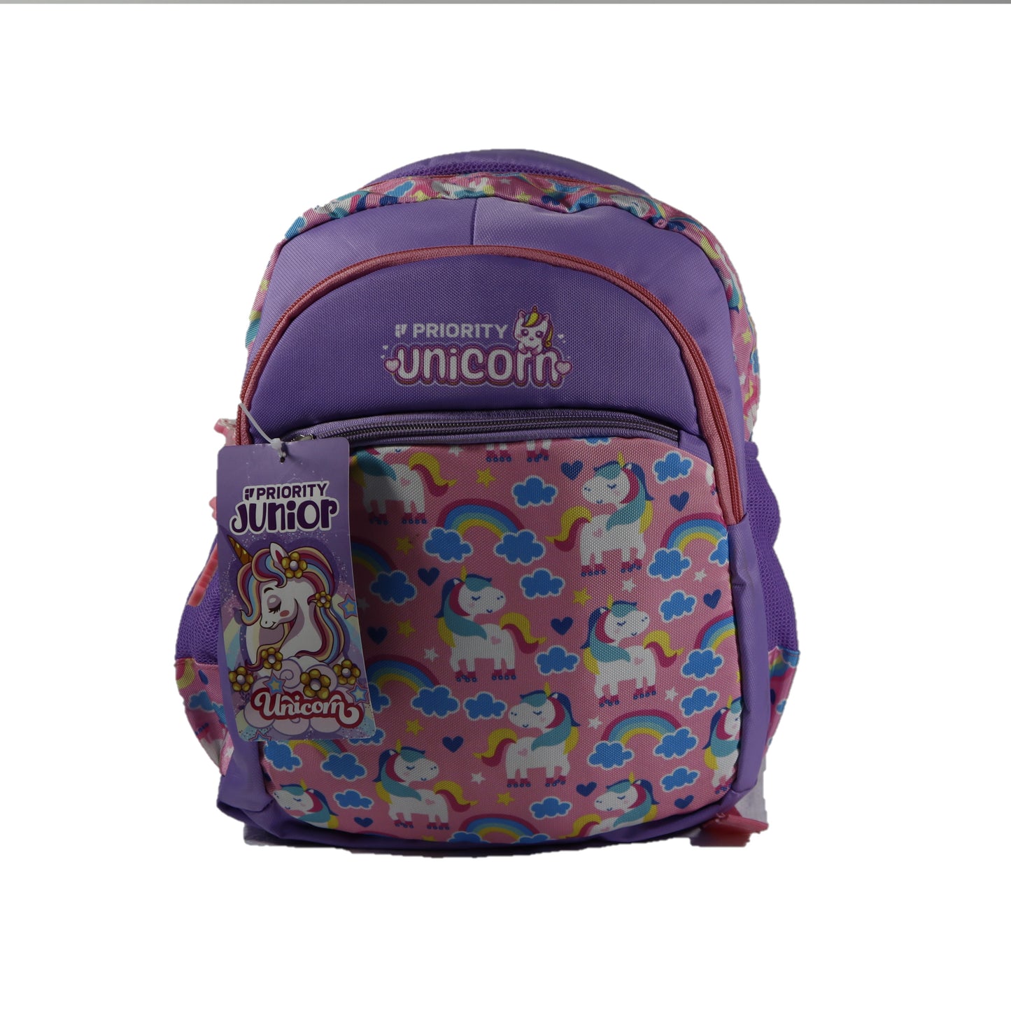 Priority Unicorn Pixel Series School Bag for kids