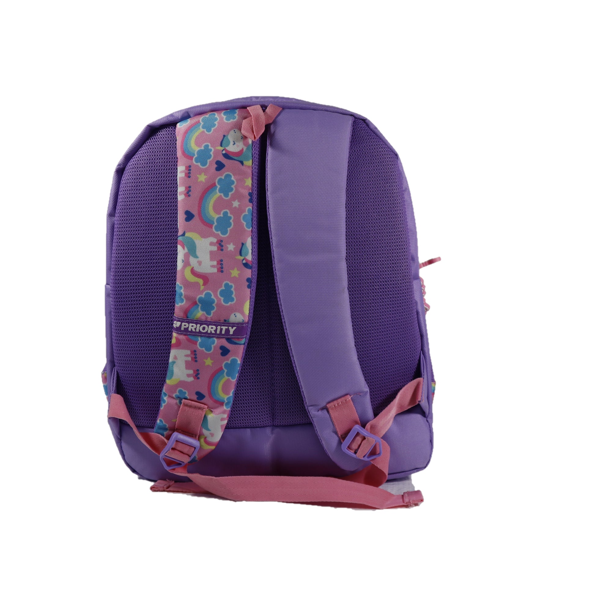 purple color school bag for kids