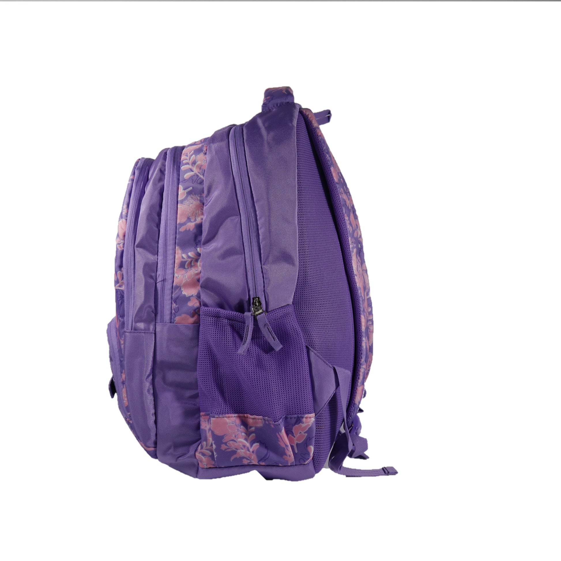 Priority Backpack, 100 % Fine Polyester Fabric, violet,Number of Compartment : 3