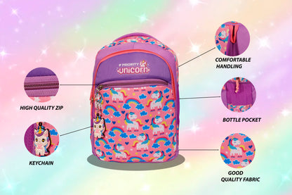 (ITN) Priority Unicorn Pixel Series School Bag for kids SKU141227