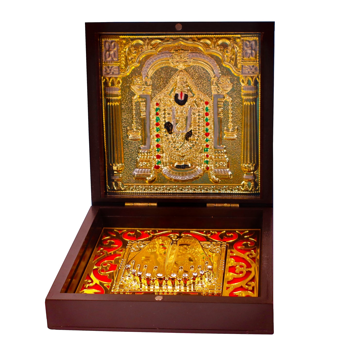 (ITN) Gold Sri Venkateshwara (Footsteps) Gift SKU2031