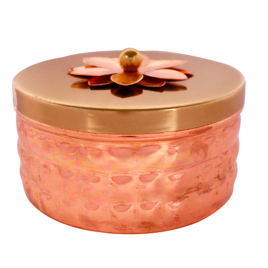 (ITN) Copper and Brass  Iron Box|Chocolate Box|Gift Box SKU5053