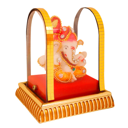 (ITN) Ganesh Ji Idol for Pooja Room, Home in a Gift Box SKU5403