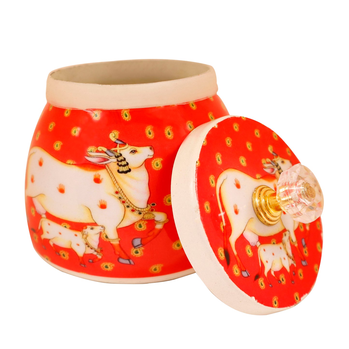 (ITN) Enemal Work Pichwai Jars/Enemal WorK SKU5201