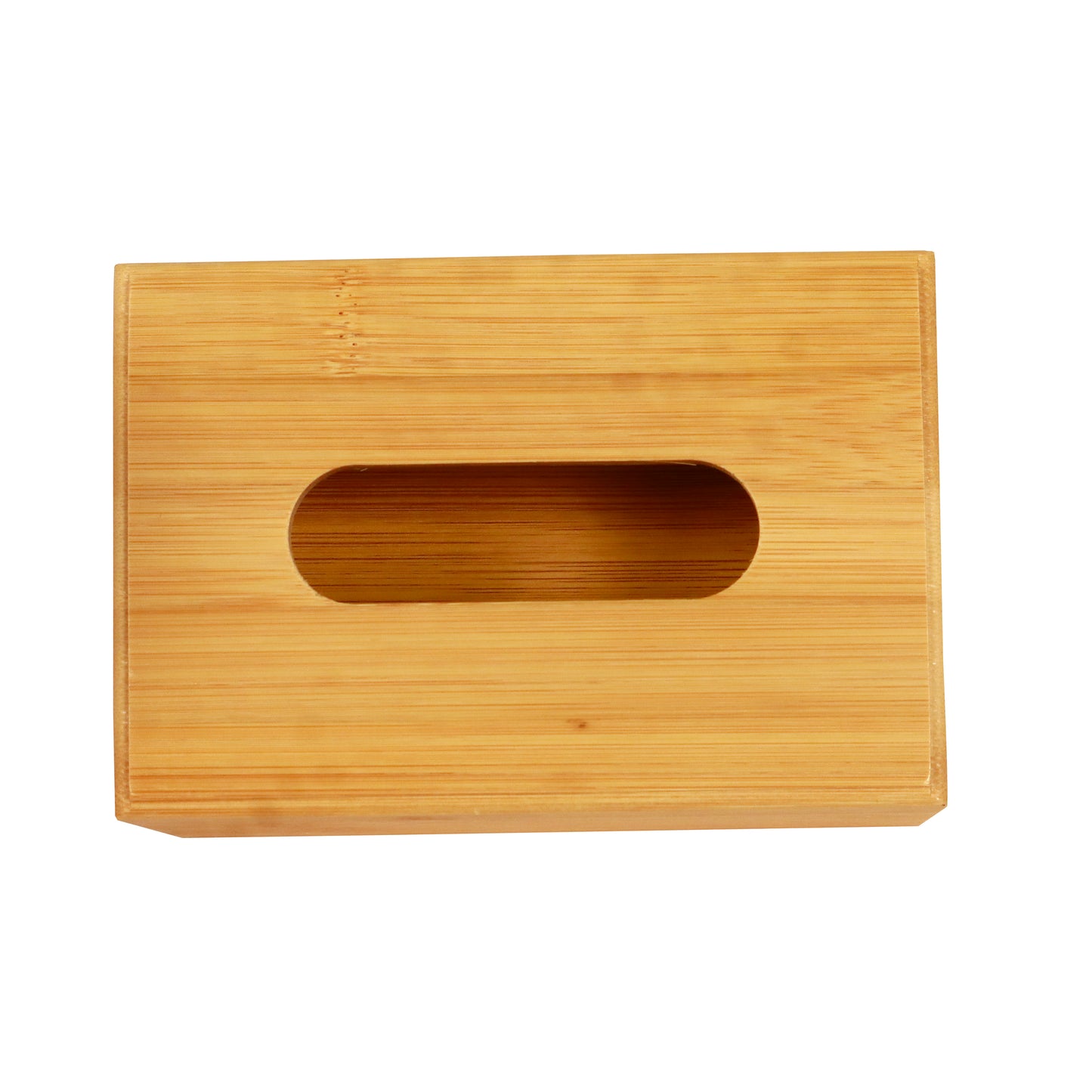 (ITN) Bamboo Wooden Tissue Paper Holder Box SKU565810