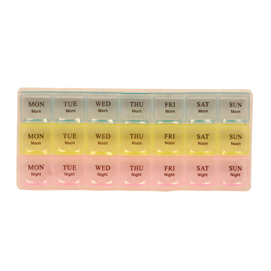 Pill Medicine Organizer Reminder Storage Box SKU514240